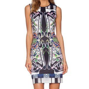 CLOVER CANYON Swirling Scarf Sleeveless Dress